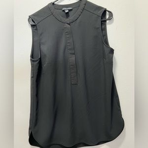 Hilary Ridley half zip sleeveless blouse. Worn twice.